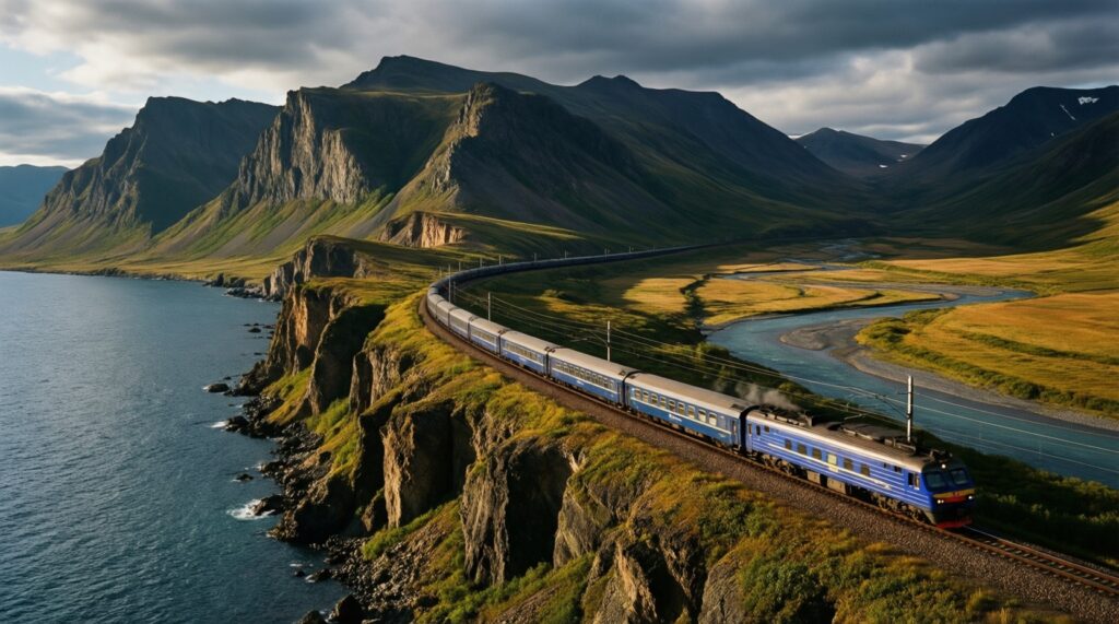 Истории российских железных дорог: самые живописные маршруты и легендарные линии - иллюстрация