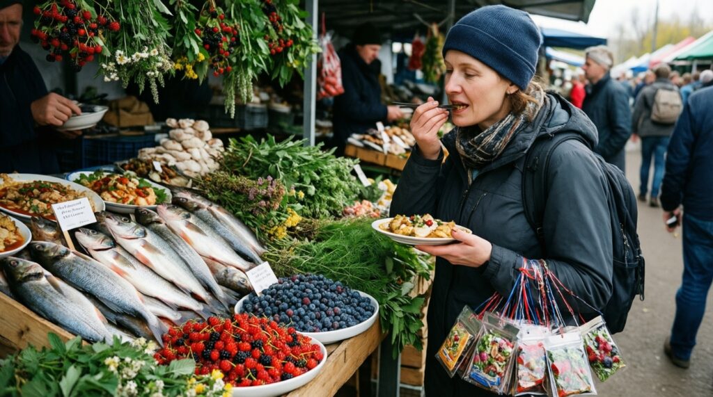 Гастрономическая карта России: локальные блюда и продукты, которые стоит попробовать - иллюстрация