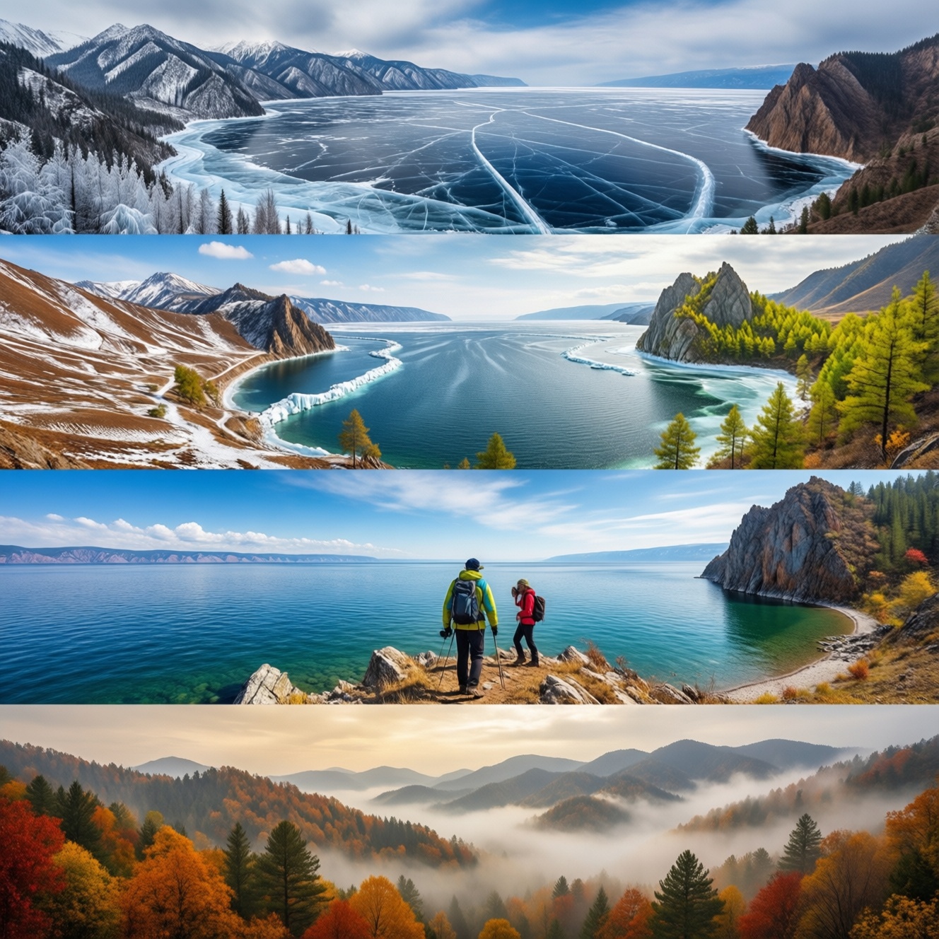 Байкал круглый год: как меняется озеро по сезонам и чем заняться в разное время