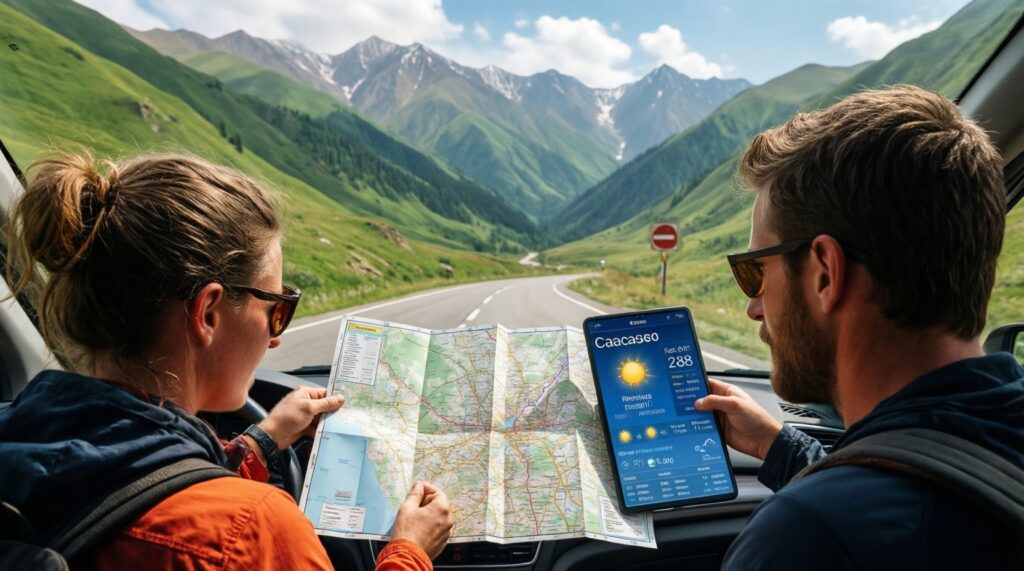 Кавказ: маршруты, кухня, гостеприимство и правила уважительного путешествия - иллюстрация