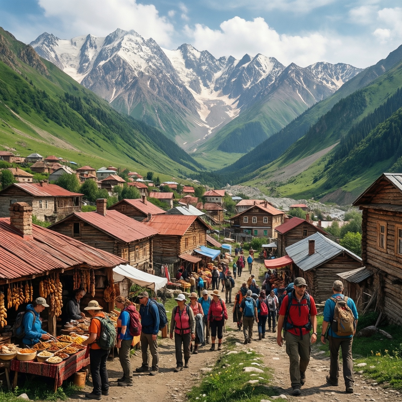 Кавказ в России: культура, гастрономия и горные маршруты для путешествия