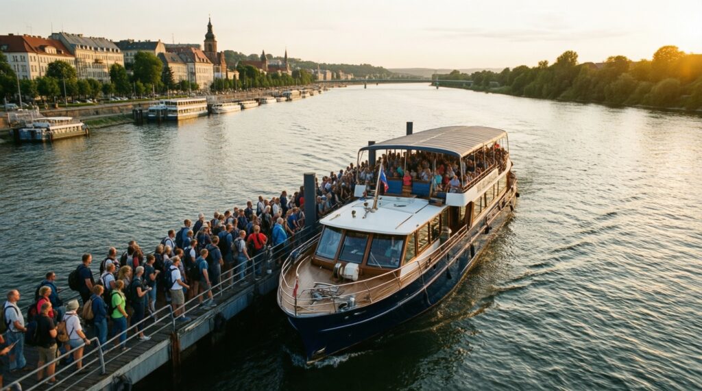 Волга: города, истории и лучшие виды вдоль великой реки - иллюстрация