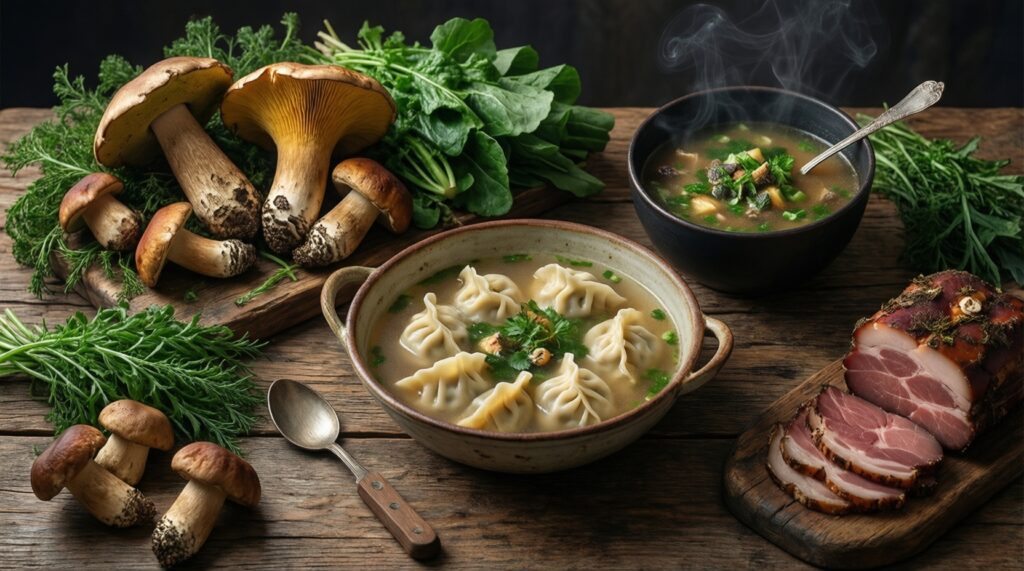 Гастрономическая карта России: региональные блюда, которые стоит попробовать - иллюстрация