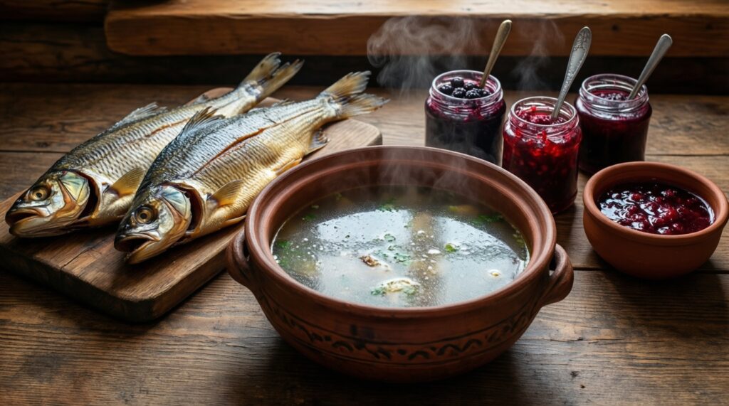 Гастрономическая карта России: региональные блюда, которые стоит попробовать - иллюстрация